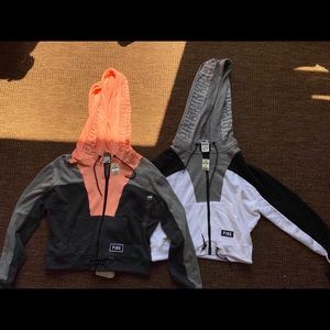 TWO VS PINK HOODIES NWT